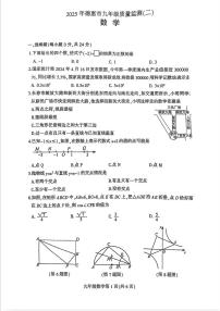2025年吉林省长春市德惠市中考二模数学试题（中考模拟）