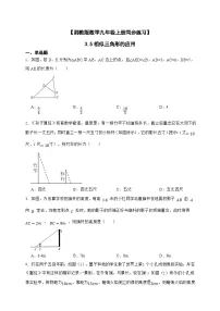 初中数学湘教版(2024)九年级上册相似三角形的应用精品一课一练