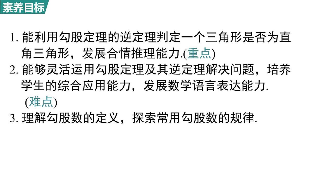 北师大版(2024)八年级数学上册 1.2 一定是直角三角形吗(课件)第2页