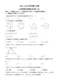 2025年广东省汕头市潮南区陈店公校中考二模数学试题（中考模拟）