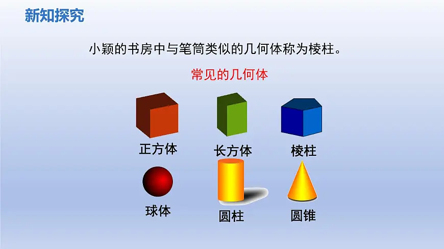 1.1第一课时 生活中的立体图形 课件 2024—2025学年鲁教版(五四制)(2024)数学上册第4页