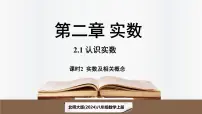 初中数学北师大版（2024）八年级上册（2024）1 认识实数教课内容ppt课件
