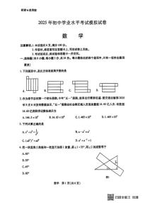 2025年内蒙古自治区包头市九年级中考三模数学试卷（中考模拟）