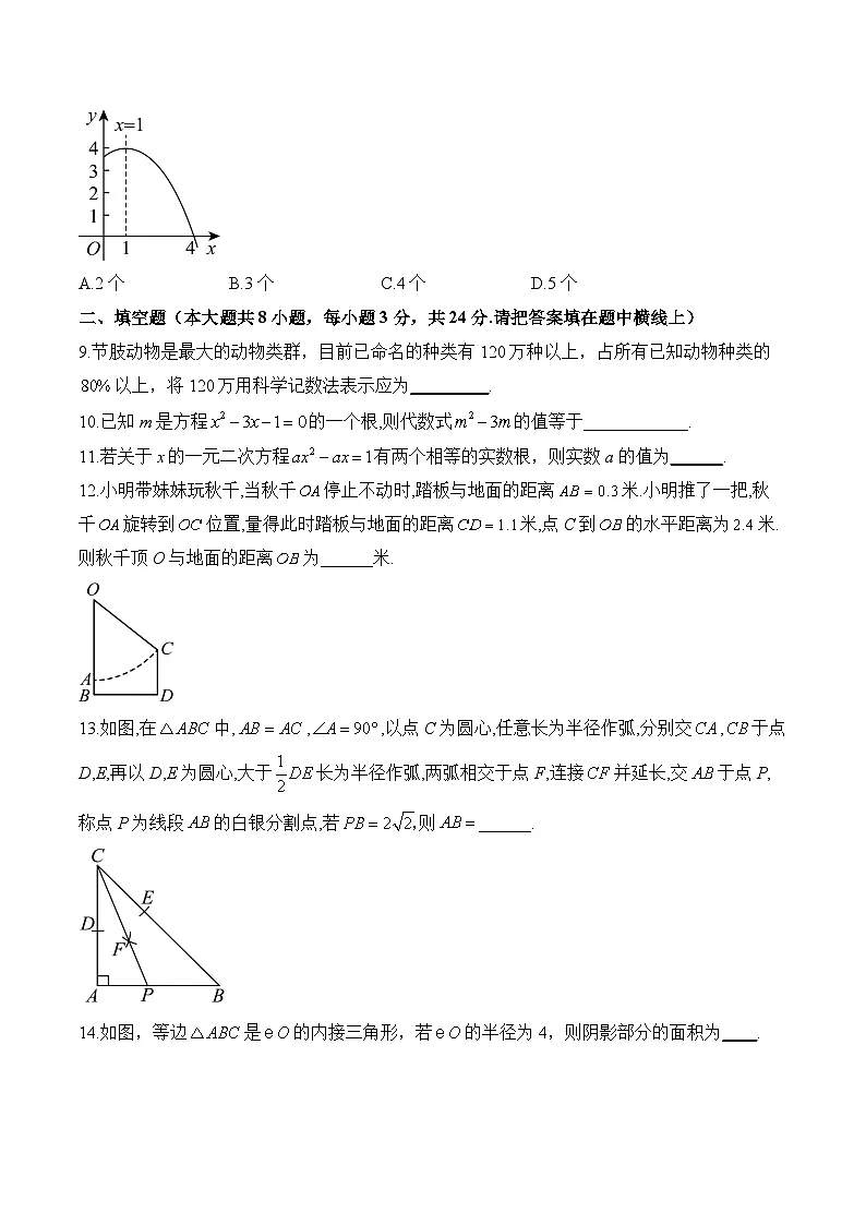 2025届中考数学模拟卷 【宁夏专用】第3页