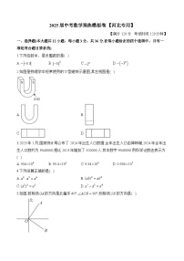 2025届中考数学模拟卷 【河北专用】