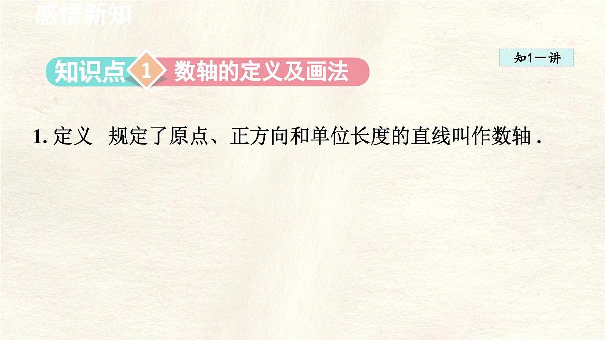 数学冀教版(2024)七年级上册 1.2 数轴 课件第2页