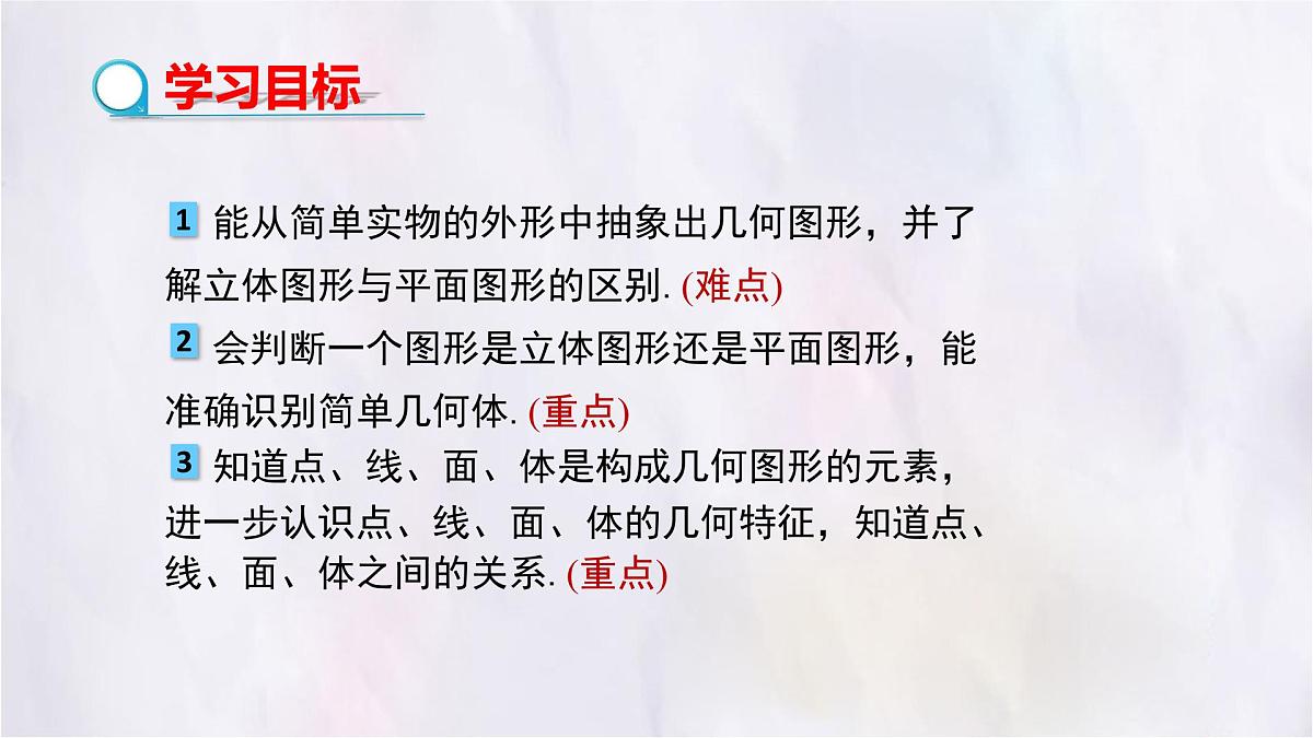 数学冀教版(2024)七年级上册 2.1从生活中认识几何图形 课件第2页