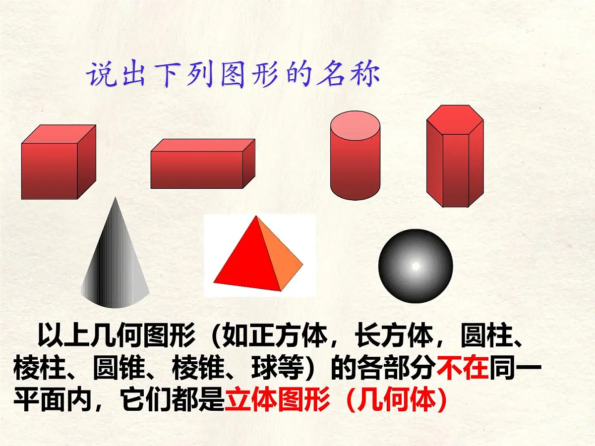 数学冀教版(2024)七年级上册 2.1 从生活中认识几何图形 课件第5页