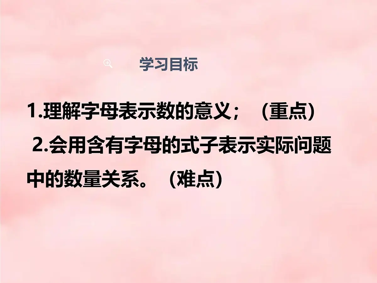 数学冀教版(2024)七年级上册 3.1 用字母表示数 课件第2页