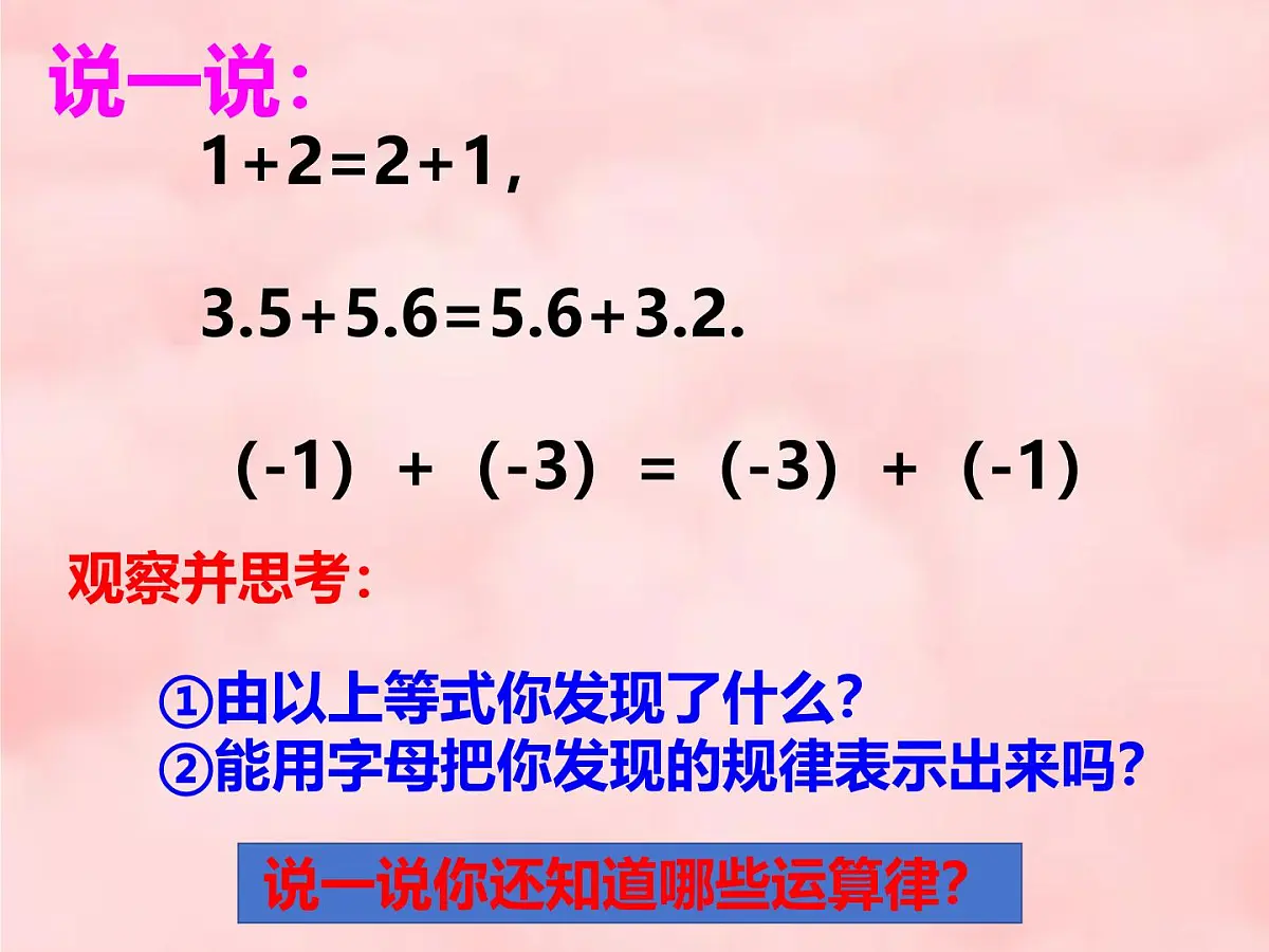 数学冀教版(2024)七年级上册 3.1 用字母表示数 课件第4页
