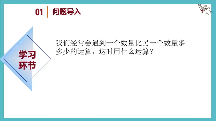 数学冀教版(2024)七年级上册 1.6有理数的减法 课件第3页