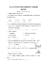 江西省抚州市临川区第二次合作联考2024-2025学年七年级下学期5月月考 数学试题