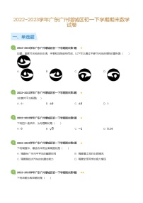 2022_2023学年广东广州增城区初一下学期期末数学试卷(标准版)