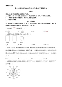 2025年 贵州省铜仁市碧江区九年级初中学业水平模拟考试 数学试卷