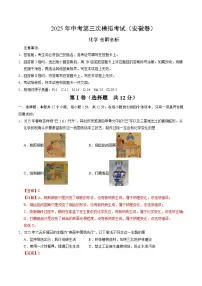 2025年中考数学第三次模拟考试卷:化学(安徽卷)(解析版)