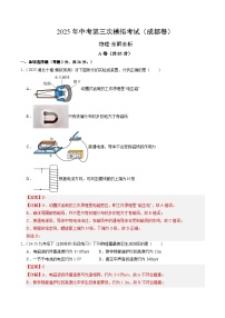 2025年中考数学第三次模拟考试卷：物理（成都卷）（解析版）