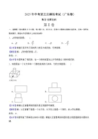 2025年中考数学第三次模拟考试卷:数学(广东卷)(解析版)