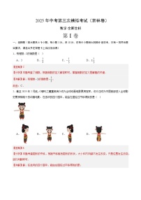 2025年中考数学第三次模拟考试卷：数学（吉林卷）（解析版）