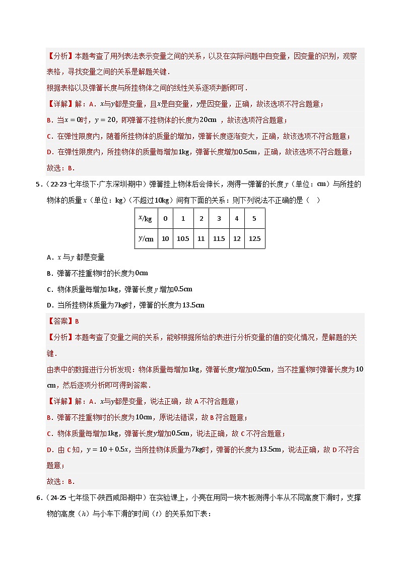 专题06 变量间的关系(考题猜想,五大题型)(解析版)第3页