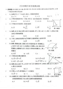 广东省惠州市惠阳区惠华学校2024—2025学年下学期八年级数学月考试题