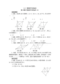初中数学特殊的平行四边形第3课时习题