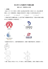 2025年山东省青岛市青岛大学附属中学九年级数学中考模拟试题（中考模拟）