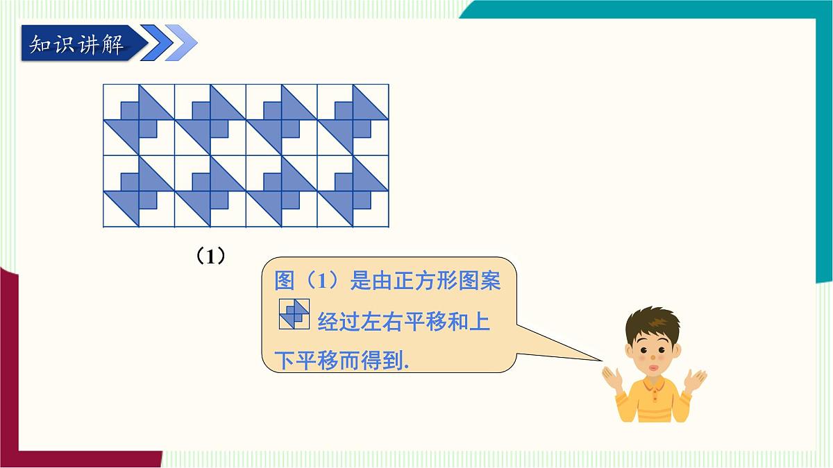 湘教版数学2024七年级下册 5.3 平面图形变换的简单应用 PPT课件第5页