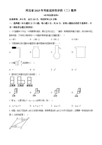 河北省廊坊市固安县2024-2025学年下学期4月期中九年级数学试题