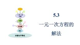 青島版（2024）七年級數學上冊 5.3 一元一次方程的解法 （課件）