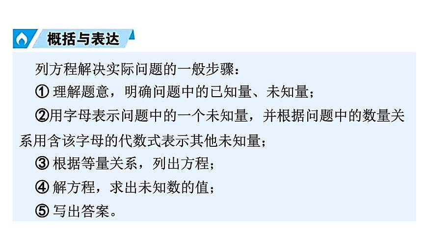 青島版(2024)七年級數(shù)學(xué)上冊 5.4 一元一次方程與實際問題 (課件)第7頁