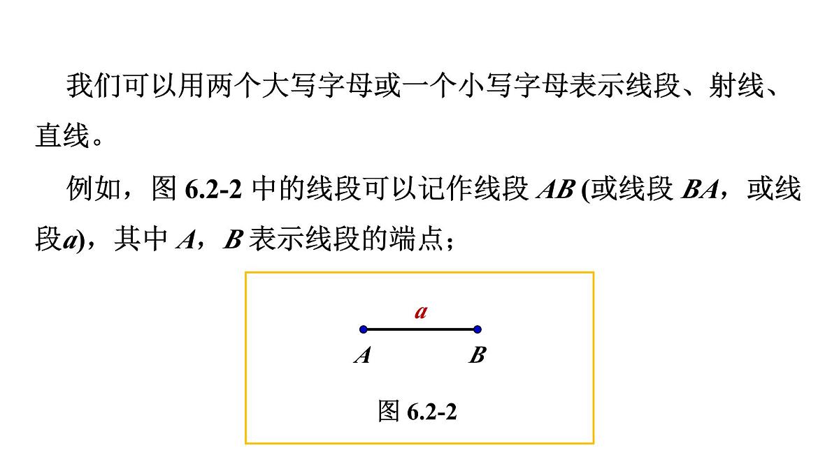 青岛版(2024)七年级数学上册 6.2 线段、射线和直线 (课件)第7页
