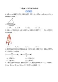 【专项练】三角形三边关系的应用-北师大版初中数学七年级下册期末专项（原卷版+解析版）