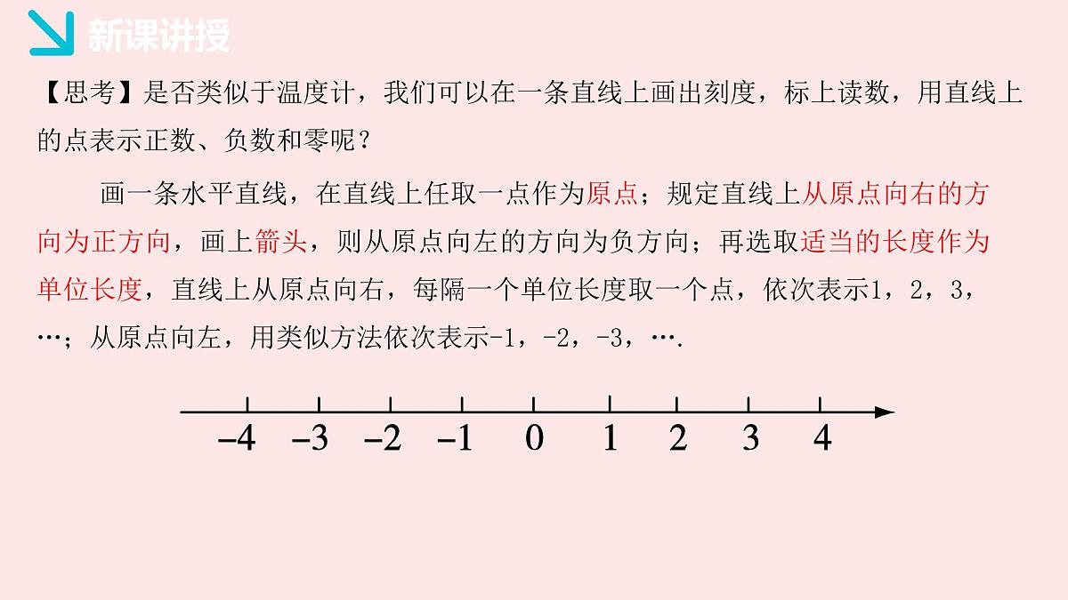 华师大版数学(2024)七年级上册 1.2.1 数轴 课件第7页