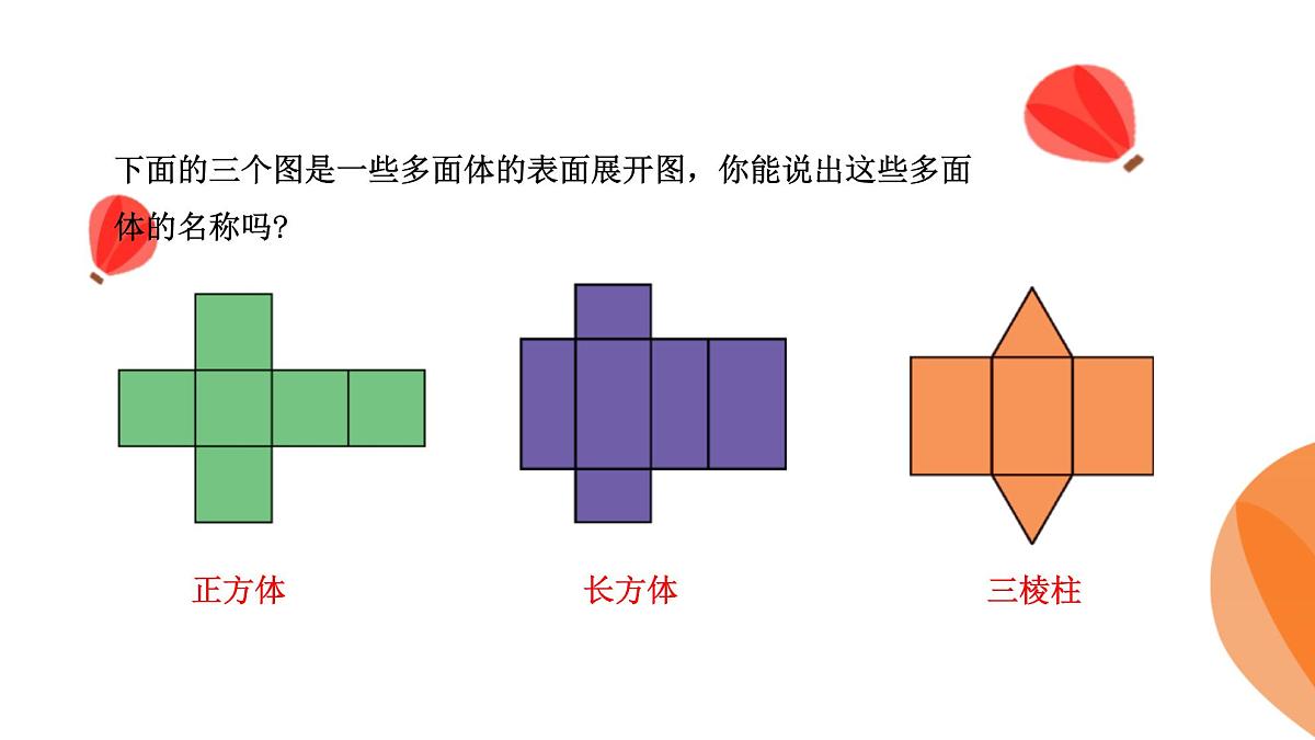 华师大版数学(2024)七年级上册 3.3立体图形的表面展开图 课件第8页