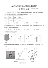 2025年新乡市河师大附中中考四模数学试卷及答案