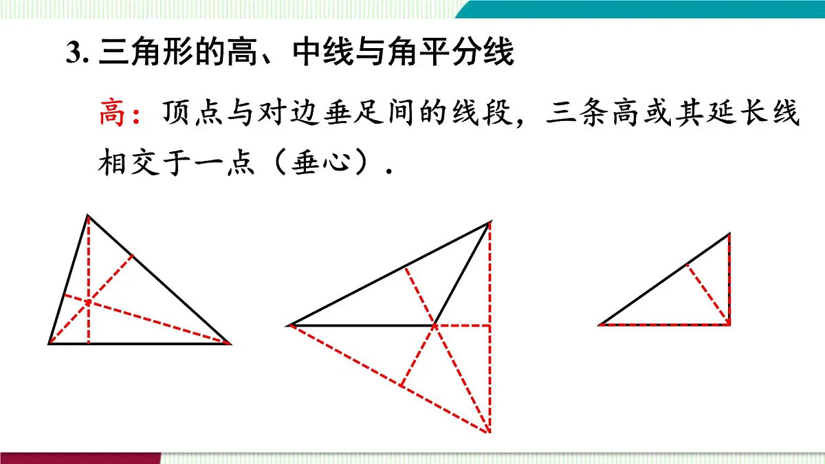 人教版数学2024八年级数学上册 第13章 三角形 章末复习 课件第6页