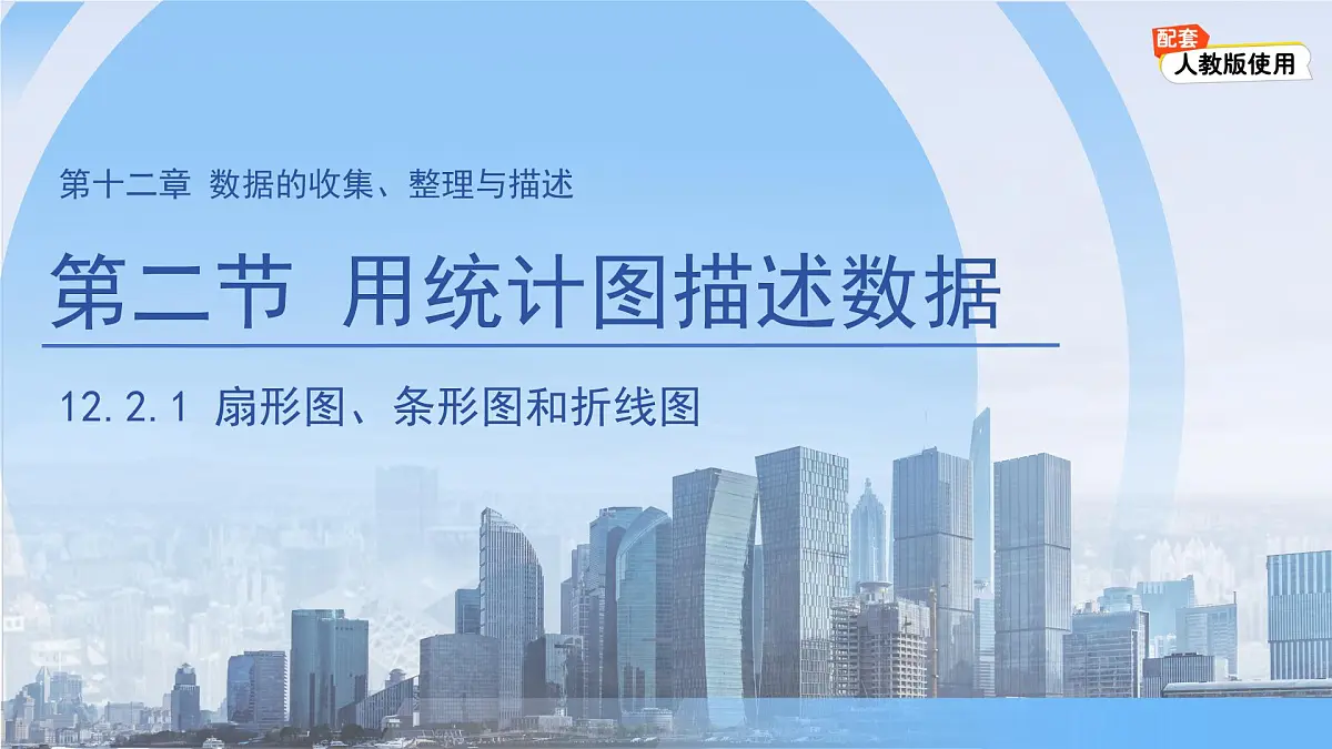 12.2.1扇形图、条形图和折线图 课件 数学人教版(2024)七年级下册第十二章第1页