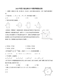 2025年四川省宜宾市中考数学模拟试卷-