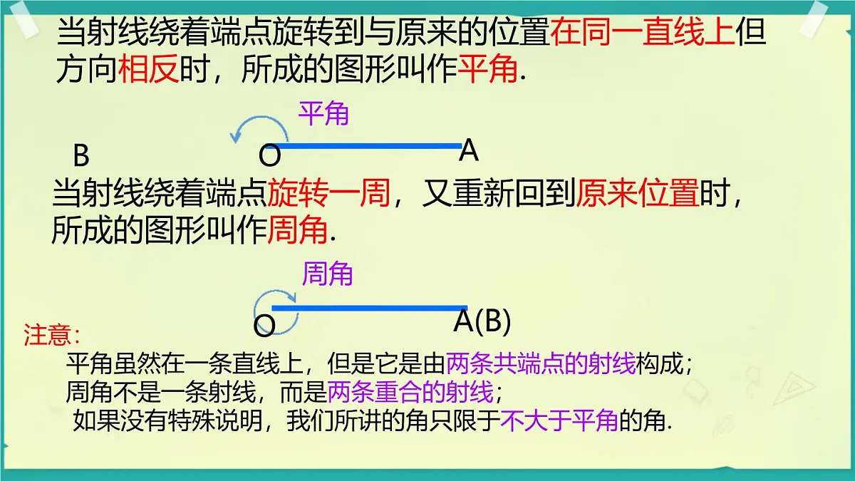 4.3.1 角与角的大小比较 课件 2025-2026学年湘教版数学七年级上册第6页