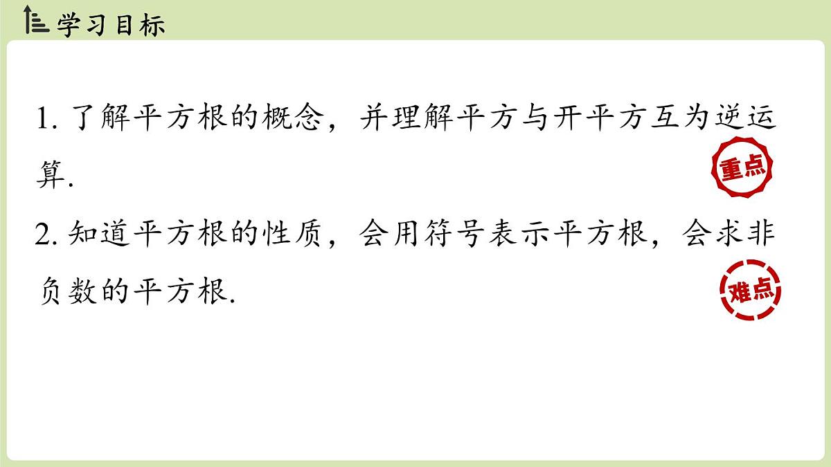 2.2 平方根与立方根课时2(课件)2025-2026学年度北师大版数学八年级上册第2页