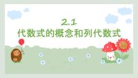 初中数学湘教版（2024）七年级上册（2024）代数式的概念和列代数式精品课件ppt