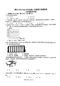 安徽省宿州市萧县2024_2025学年七年级下学期期中考试数学试卷