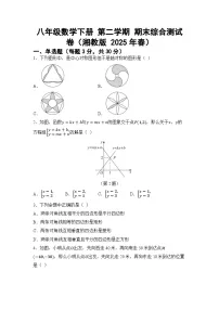 八年级数学下册 第二学期 期末综合测试卷(湘教版 2025年春)(二)