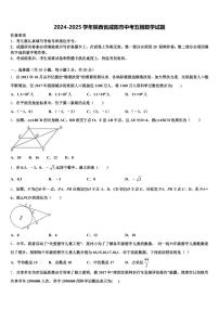 2024-2025学年陕西省咸阳市中考五模数学试题含解析