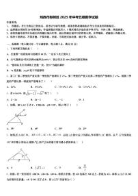 鸡西市梨树区2025年中考五模数学试题含解析