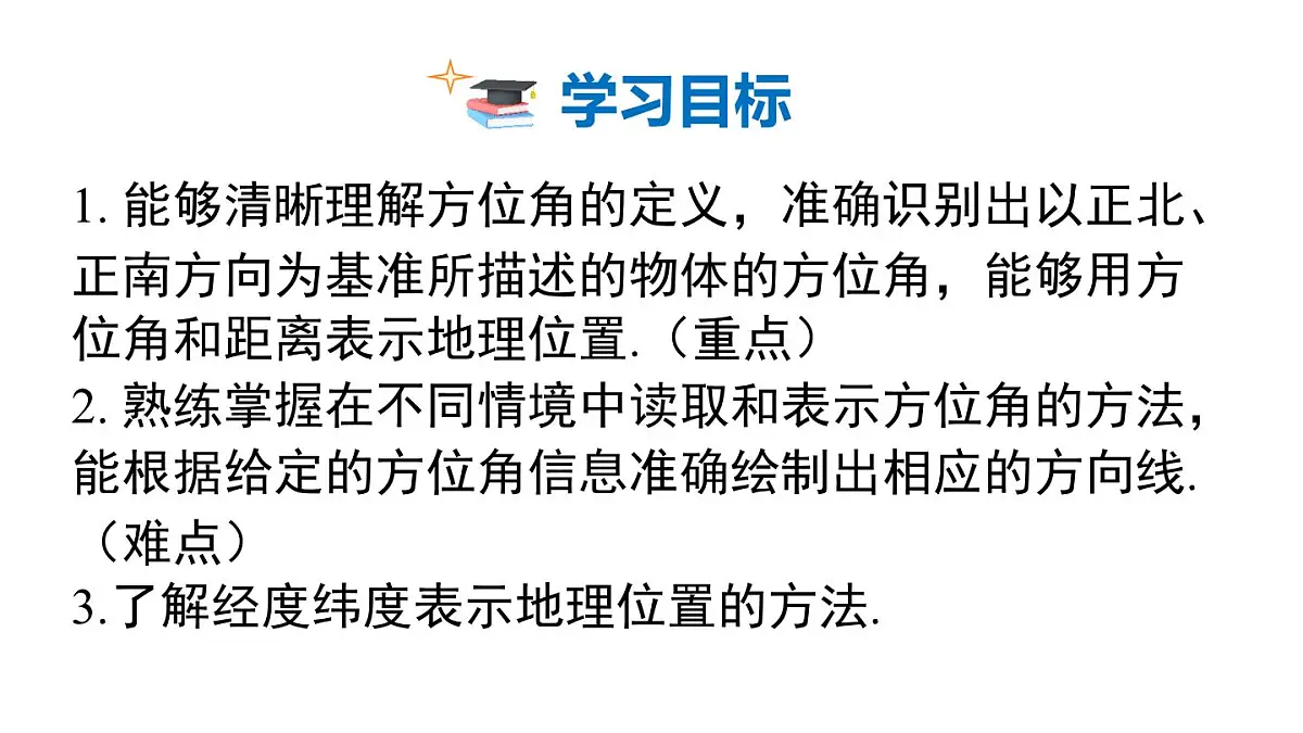 11.1 第3课时 利用方位角和距离表示地理位置(课件)2025-2026学年沪科版八年级数学上册第2页