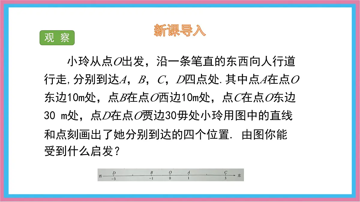 湘教版(2024)数学七年级上册 1.2.1 数轴课件第3页
