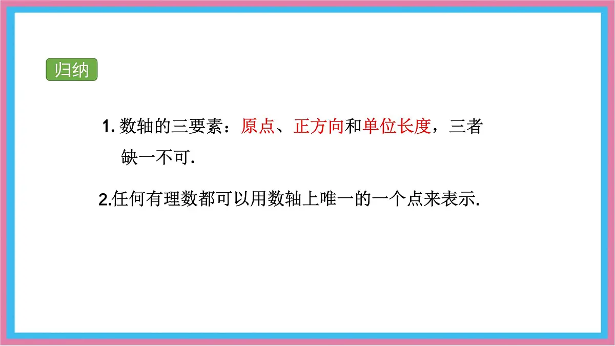 湘教版(2024)数学七年级上册 1.2.1 数轴课件第8页