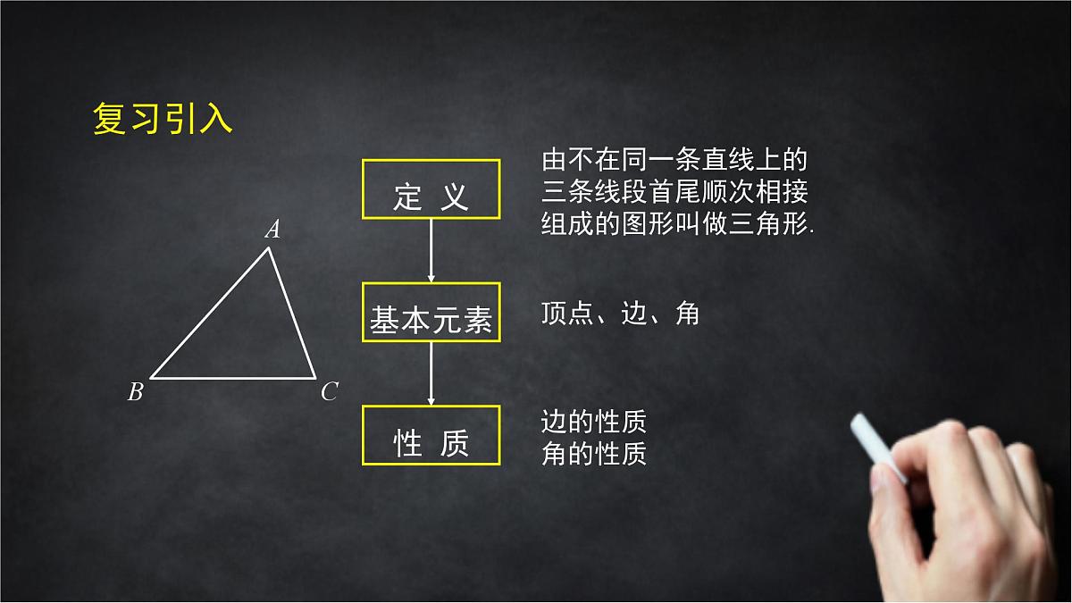 2025年北京版版教材初中数学八年级上册12.3三角形中的主要线段课件第2页