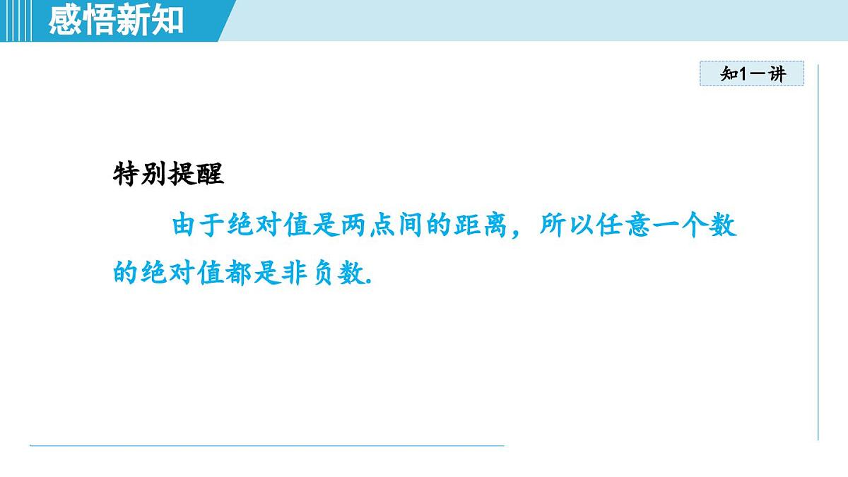 2025年秋苏科版七年级数学上册 2.3 绝对值与相反数(学习、上课课件)第5页